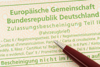 Betriebserlaubnis, Zweitschrift für Zulassungspapiere, ABE